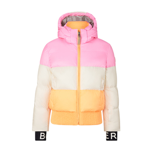 BOGNER博格纳秋冬ANNA-D经典百搭卡通时尚个性撞色保暖儿童滑雪服