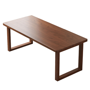 安居客书桌电脑桌家用卧室长桌学习桌办公室大板桌双人工作台餐桌