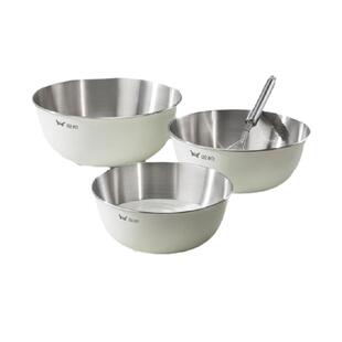 双枪304不锈钢盆烘焙和面盆子家用厨房洗菜盆打蛋盆沥水篮果蔬篮