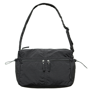 sobag日系大容量带拉链尼龙布包男山系户外防水通勤单肩斜挎大包