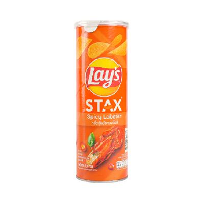 乐事无限罐装薯片香辣龙虾味休闲零食