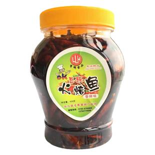 李辉豆豉火焙鱼农家自制小鱼仔香辣湖南平江特产下饭菜430g毛毛鱼