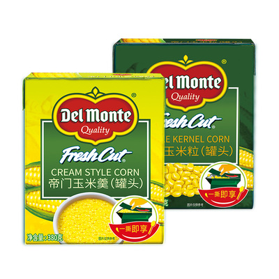 帝门delmonte泰国进口玉米粒羹