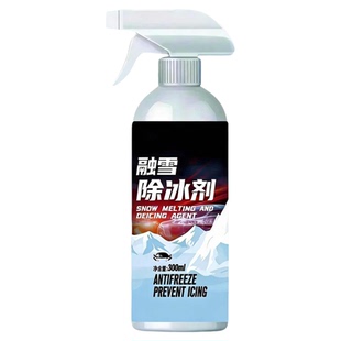 新款融雪除冰剂不伤挡风玻璃除霜化窗防霜防结冰快速融雪除冰喷雾