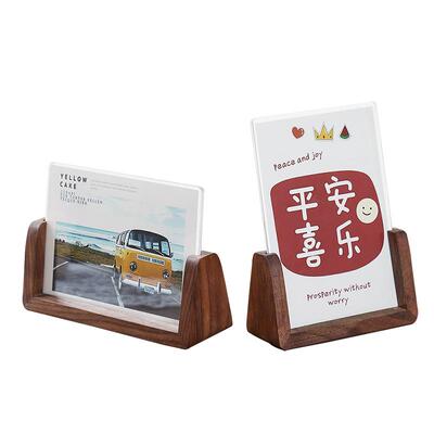 创意轻奢高级实木相框摆台洗照片