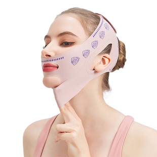 瘦v脸绷带脸部提拉紧致法令纹双下巴提升神器防下垂睡眠面罩面雕