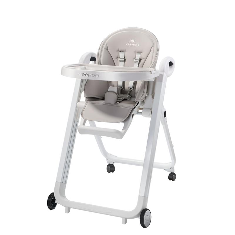 英氏宝宝餐椅多功能可折叠便携式婴儿移动家用吃饭儿童桌椅子