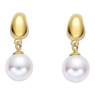 【官方正品】SHINE萱子饰品小金豆耳环珍珠耳钉银针设计感生日礼