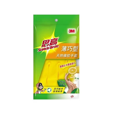 3M思高家务手套薄款贴手