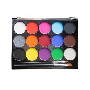 水溶性人体彩绘颜料脸部儿童面部工具套装无毒圣诞节万圣节舞台妆