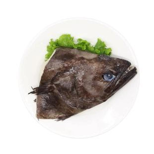 5-6只装格陵兰深海碟鱼头鲽鱼头鸦片鱼头超特大新鲜冷冻商用顺丰