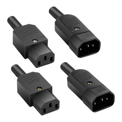 品字插头15A大电流对接头电源