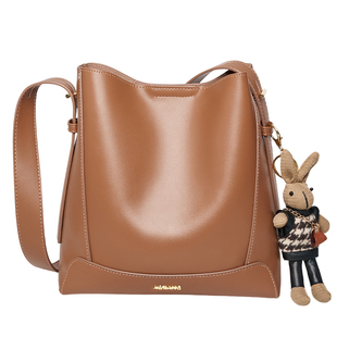 奥康水桶包2026新款hobo包包高级女款单肩包大容量斜挎包新年礼物