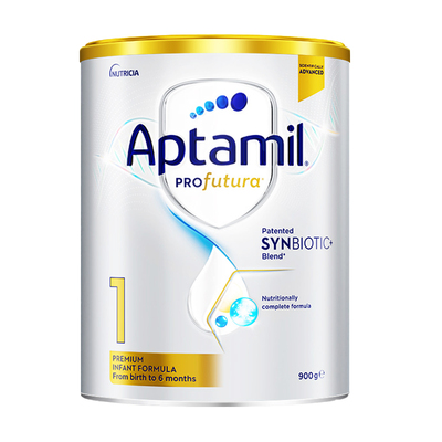 【官方正品】爱他美进口澳洲白金版1段婴幼儿奶粉一段0-6月900g