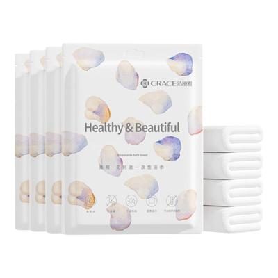 洁丽雅一次性浴巾加大加厚