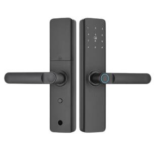 木门指纹锁密码锁房门办公室卧室室内木门智能锁公寓电子锁常开