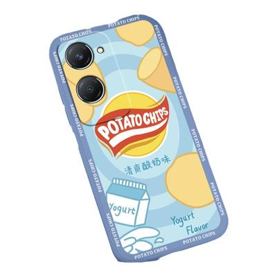 薯片适用vivoY37手机壳Y37m新款V2357A液态硅胶vivo5G乐事潮牌保护套vivov男女viv0全包防摔375G软壳外壳EA丫