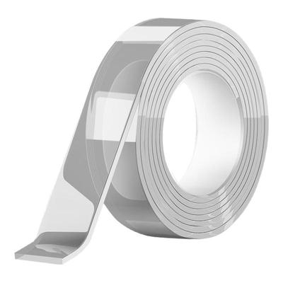 得力纳米双面胶高粘度透明不留痕