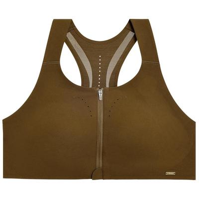 爱慕运动24AW跃动内衣女无钢圈前拉链中强度运动文胸AS116T41