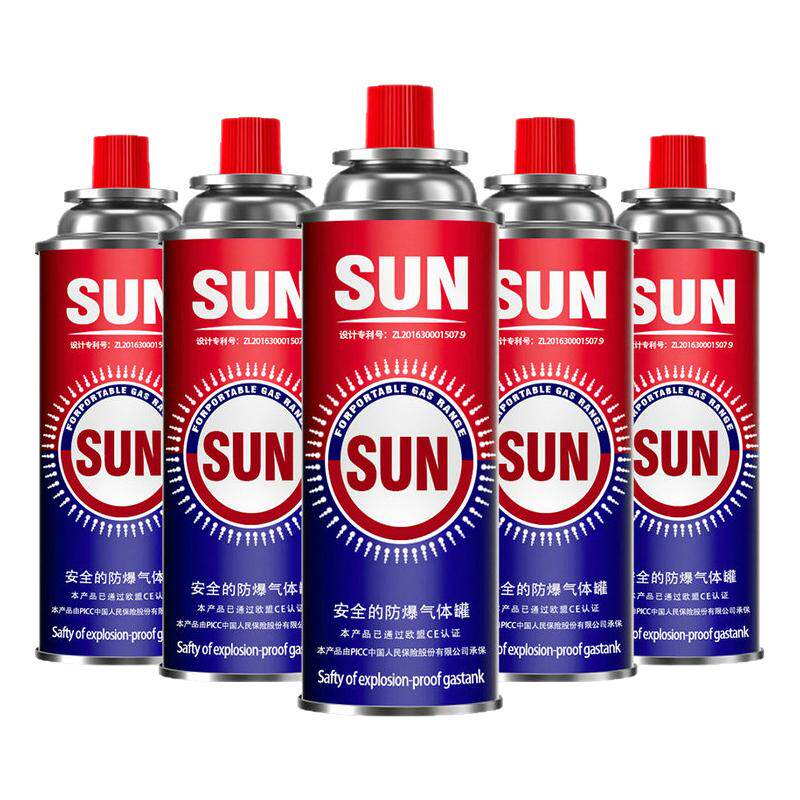 SUN卡式炉气罐液化煤气小罐便携式丁烷卡磁瓦斯气瓶罐装燃气气体