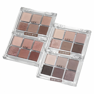 小猴子推荐~韩国BBIA六色眼影哑光珠光04温柔烟粉06哑光粉紫