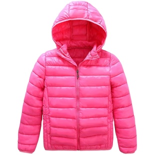 2020秋冬新款儿童轻薄羽绒服男童棉衣棉袄短款中大童外套女童宝宝
