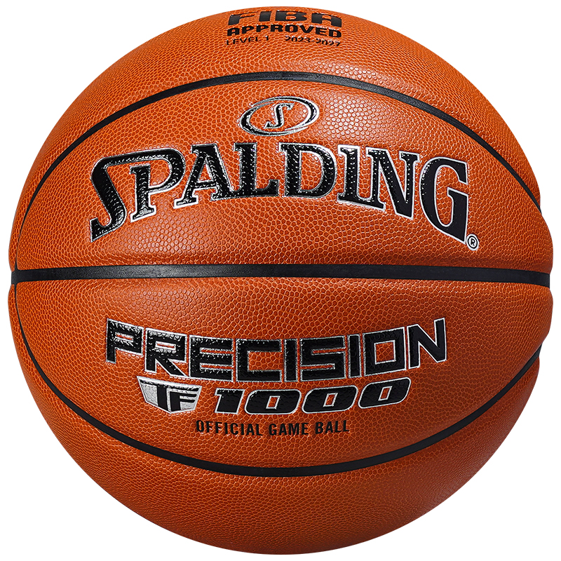 斯伯丁TF-1000 Precision FIBA利拉德球星同款超纤PU标准七号篮球