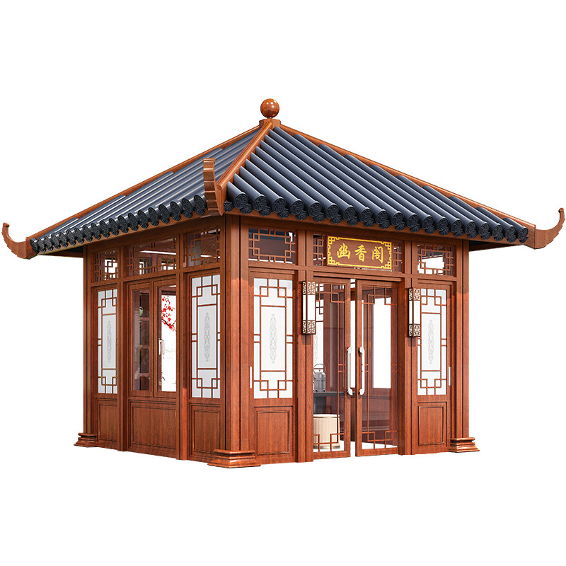 仿古铝合金庭院阳光房定制