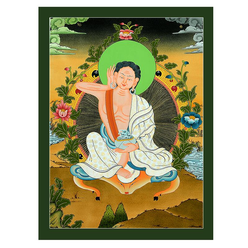 欧斯特米拉日巴唐卡装饰画