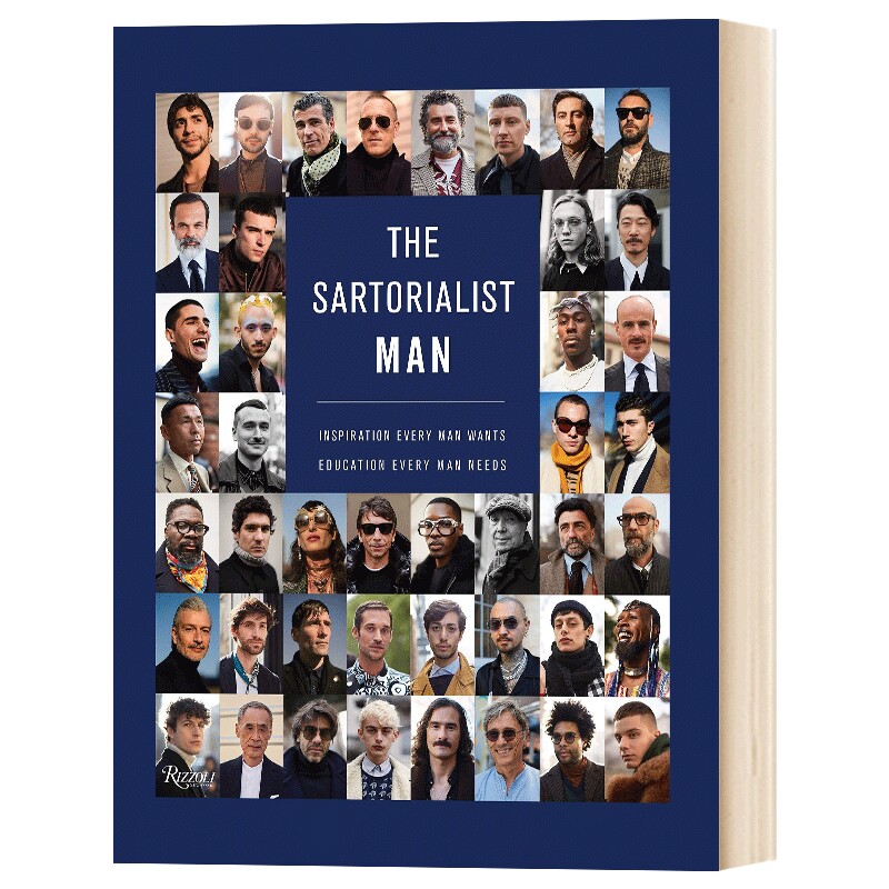 英文原版 Scott Schuman The Sartorialist Man 纽约时尚街拍博客 街头男装 斯科特·斯库曼 英文版