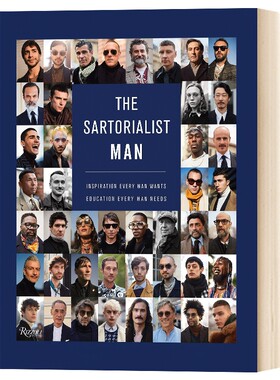 英文原版 Scott Schuman The Sartorialist Man 纽约时尚街拍博客 街头男装 斯科特·斯库曼 英文版