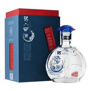 金复来马六甲蓝海52度500ml高度固态粮食酒水白酒礼盒装