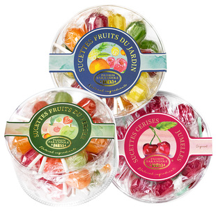 潘恩之舞并蒂樱桃田园酸甜水果棒棒糖清新口味荷兰进口明星同款