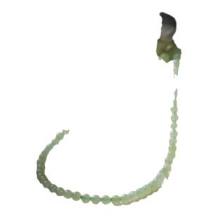 和田玉项链女冰晴水手串珠子玉石散珠扎基拉姆吊坠配饰和田玉手链