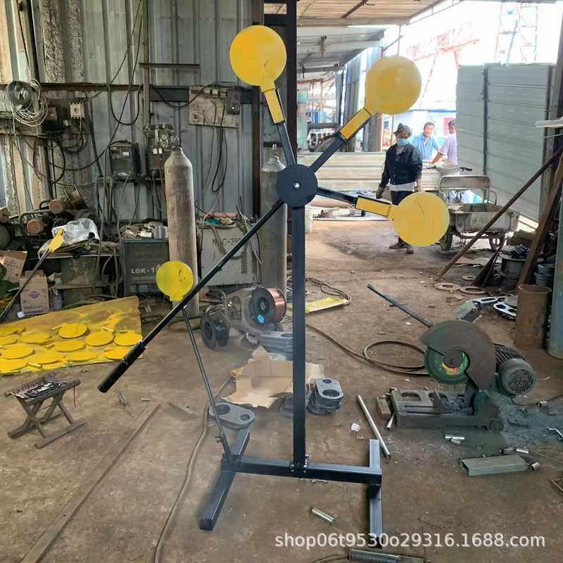 防弹钢板  现货防弹钢板六头靶风车靶轮胎靶 加工防弹钢板盾牌