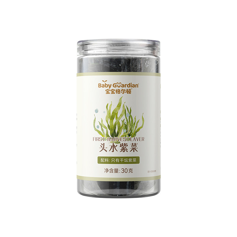 格尔顿宝宝头水紫菜汤料无沙免洗