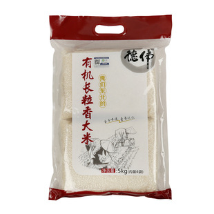 德伟有机长粒香大米10斤新米长粒香米松原东北大米稻香米当季新米