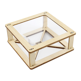 科学小手工制作3D全息投影仪小学生幼儿园科学实验小发明diy材料