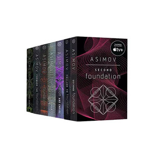 【顺丰包邮】英文原版小说 Foundation 银河帝国基地 7册合售 科幻文学小说 Isaac Asimov 艾萨克阿西莫夫