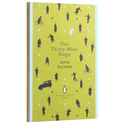 三十九级台阶 约翰巴肯 The Thirty-Nine Steps 企鹅英文图书馆 英文原版小说进口书籍