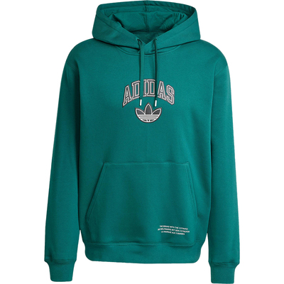 Adidas/阿迪达斯正品三叶草男士运动连帽套头宽松卫衣JV6745