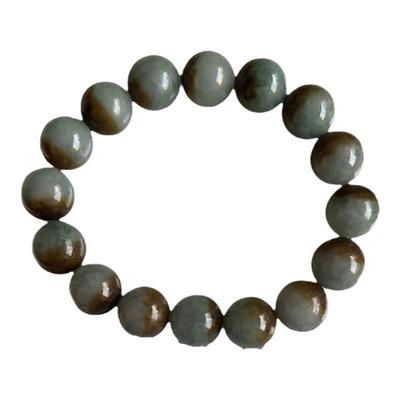 缅甸翡翠手串蓝色聚宝盆13mm