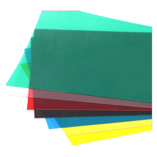 建筑沙盘模型材料DIY手工窗户玻璃纸磨砂塑料片彩色片PVC透明片