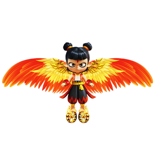 风筝儿童微风易飞2026新款手持鱼竿动态小号燕子纸鸢老鹰金鱼大全