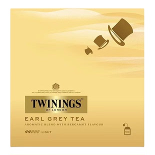 twinings川宁英国进口豪门伯爵红茶茶包100片临期清仓烘焙奶茶用