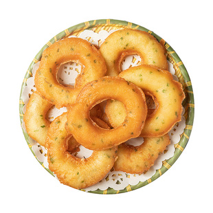 珍点心葱油粑粑特色早餐葱油饼面窝酒店饭店半成品油炸面食早点