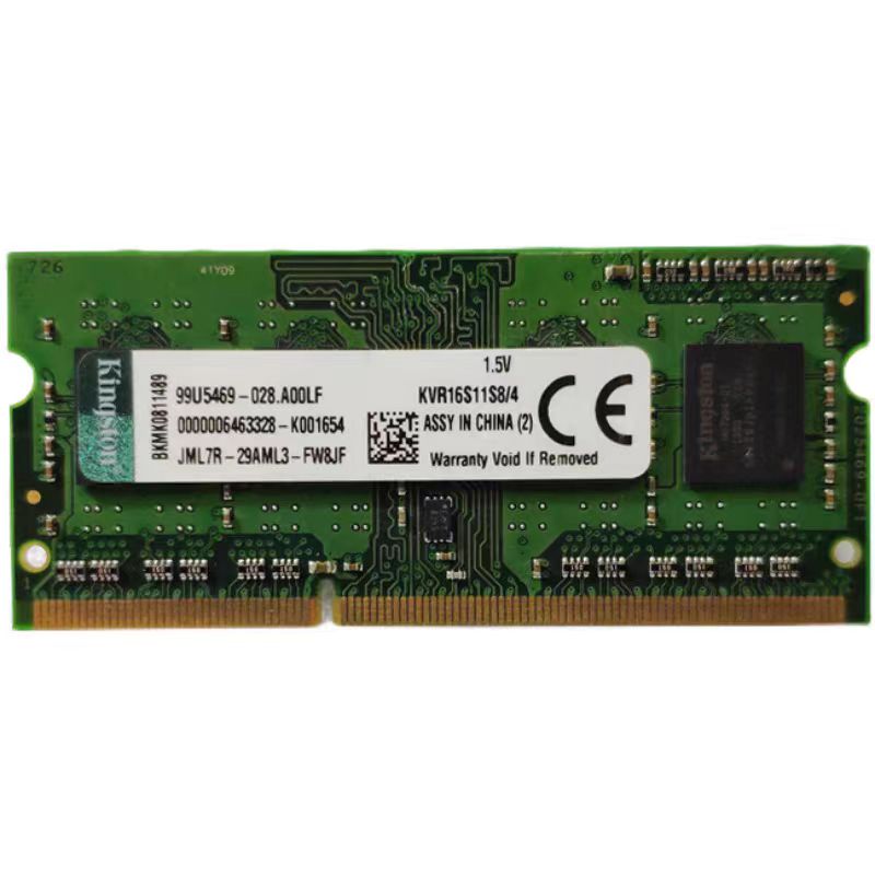 金士顿DDR3L4G8G1600笔记本