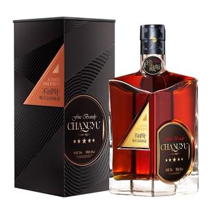 张裕白兰地金奖五星白兰地珍藏版40度700ml不到四十喝不出的味道