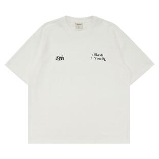 Mentmate 26SS 基本款灰白圆领T恤衫男 简约英文logo短袖tee夏季