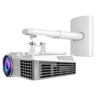 思影LQ 投影仪支架壁挂家用床头墙壁托架适用于爱普生索尼明基松下极米坚果当贝小米投影机吊架墙上吊挂架子